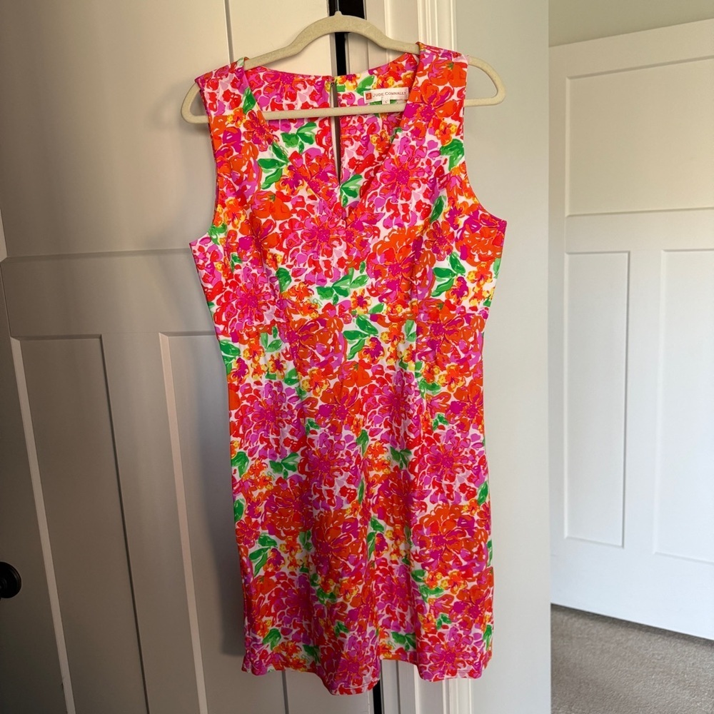 Jude Connolly Pink Floral Sleeveless Dress